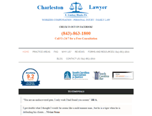 Tablet Screenshot of charleston-lawyer.com